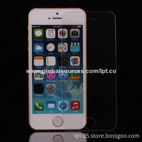 Anti-fingerprint 0.2mm Tempered Glass Screen Protector for iPod Touch 5 with Retail Package